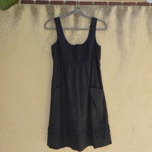 🟣Anthropologie black dress